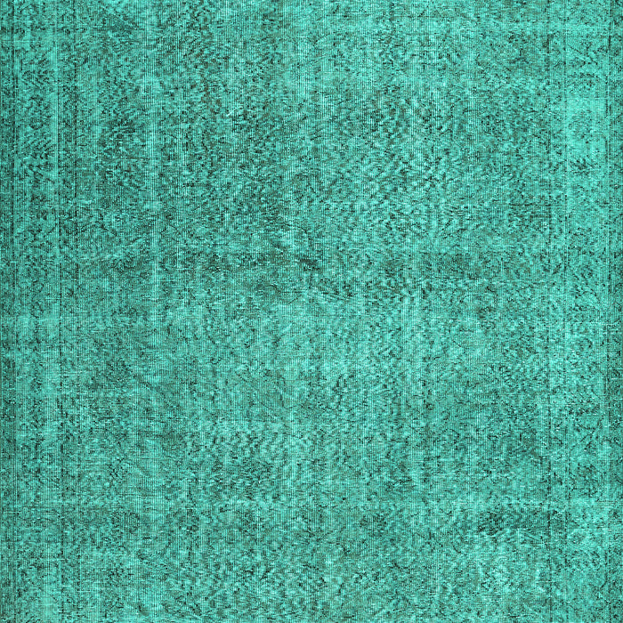 Abstract Turquoise Contemporary Rug, con479turq