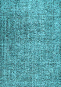 Abstract Light Blue Contemporary Rug, con479lblu