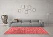 Contemporary Red Washable Rugs