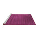 Sideview of Machine Washable Abstract Purple Contemporary Area Rugs, wshcon47pur
