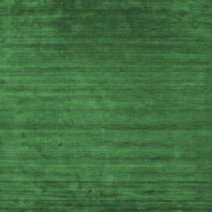 Square Abstract Emerald Green Contemporary Rug, con47emgrn