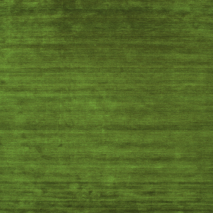 Serging Thickness of Abstract Green Contemporary Rug, con47grn