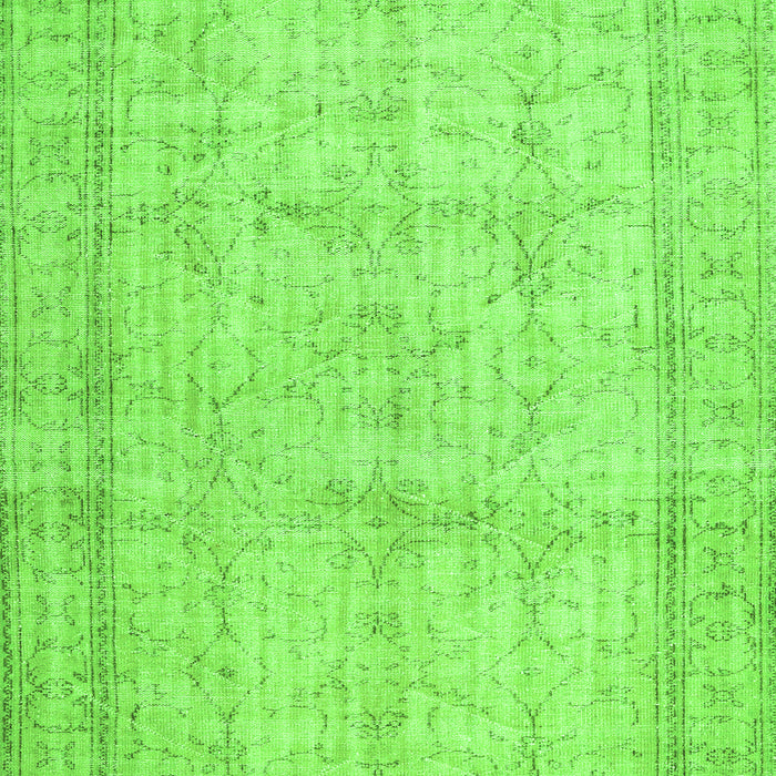 Abstract Green Contemporary Rug, con480grn
