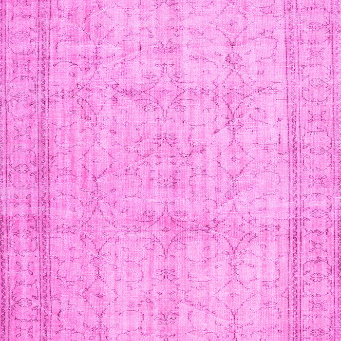Machine Washable Abstract Pink Contemporary Rug, wshcon480pnk