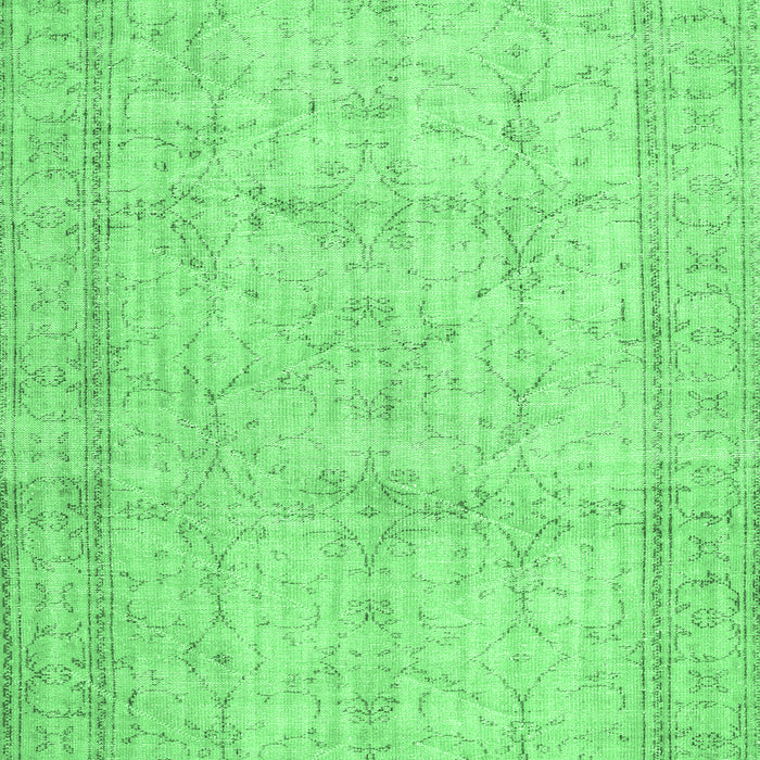 Abstract Emerald Green Contemporary Rug, con480emgrn