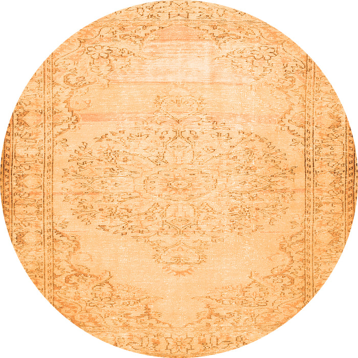 Machine Washable Abstract Orange Contemporary Area Rugs, wshcon481org