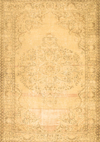 Abstract Brown Contemporary Rug, con481brn