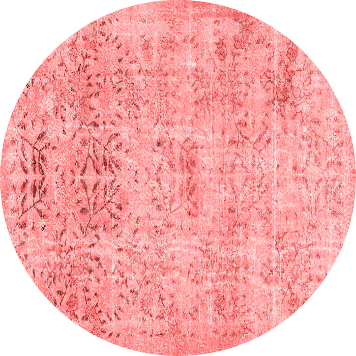 Abstract Red Contemporary Rug, con482red