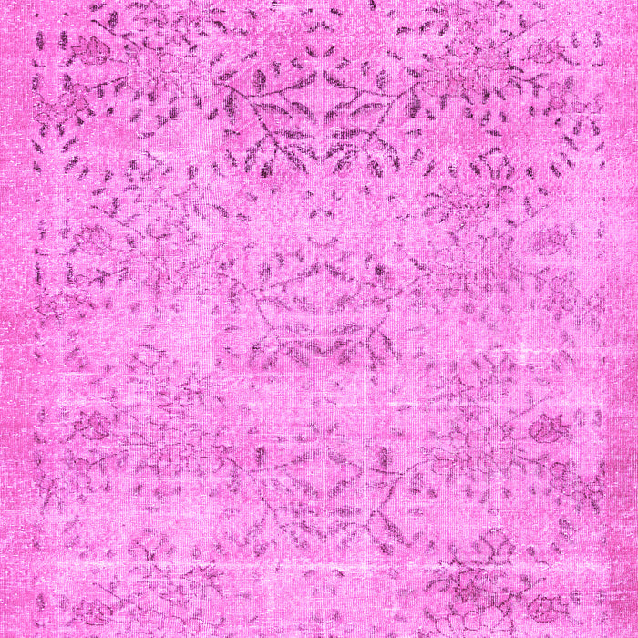 Machine Washable Abstract Pink Contemporary Rug, wshcon482pnk
