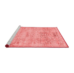 Contemporary Red Washable Rugs