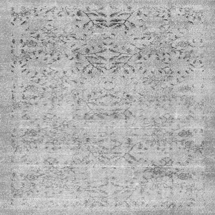 Serging Thickness of Abstract Gray Contemporary Rug, con482gry