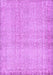 Abstract Purple Contemporary Rug, con483pur