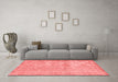 Contemporary Red Washable Rugs