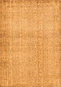 Abstract Orange Contemporary Rug, con483org