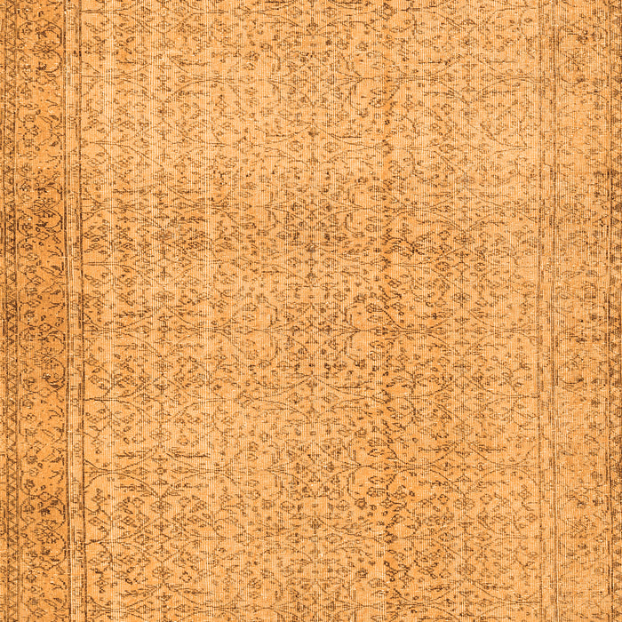 Abstract Orange Contemporary Rug, con483org