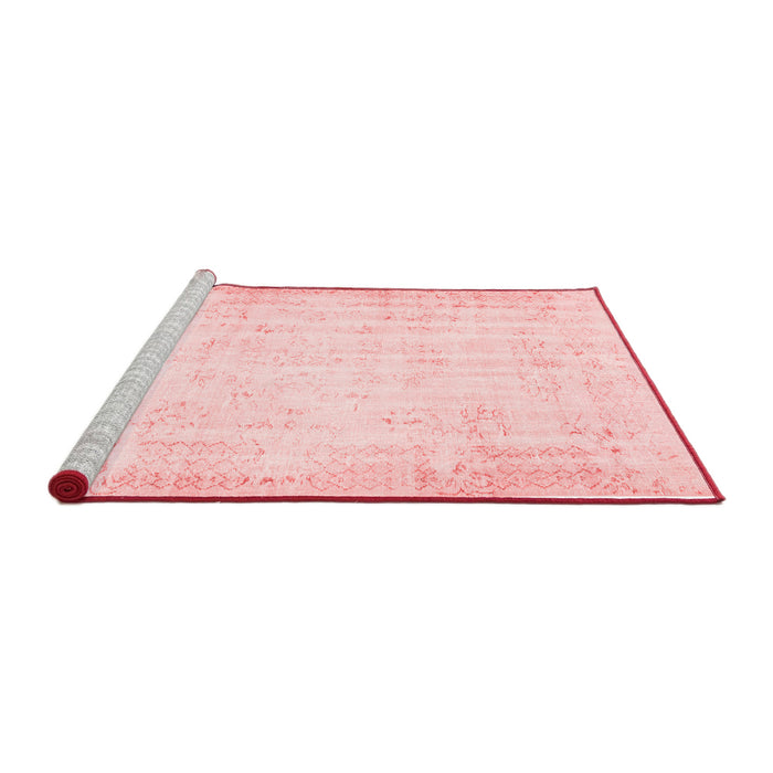 Contemporary Red Washable Rugs