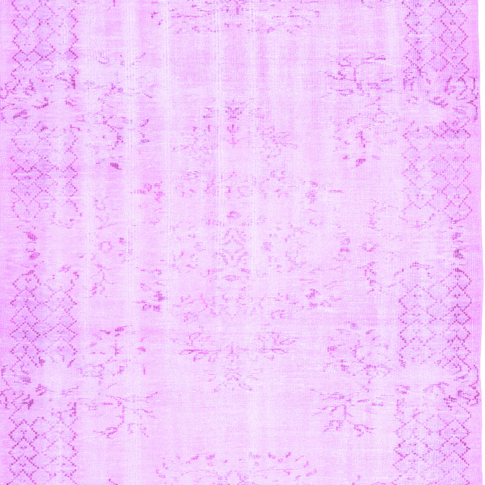 Machine Washable Abstract Purple Contemporary Area Rugs, wshcon484pur