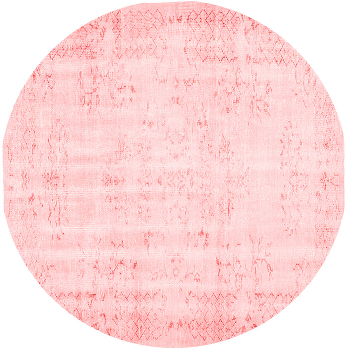 Abstract Red Contemporary Rug, con484red
