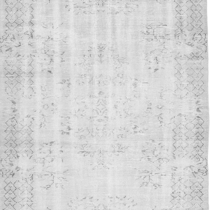 Serging Thickness of Machine Washable Abstract Gray Contemporary Rug, wshcon484gry