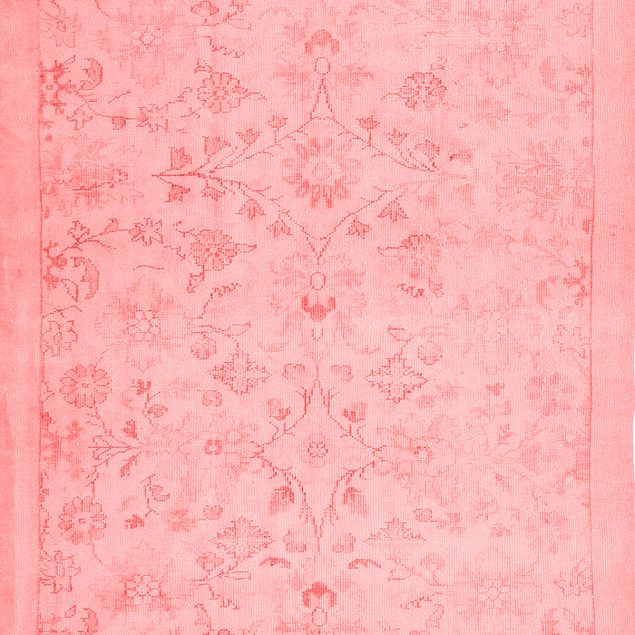 Machine Washable Abstract Red Contemporary Rug, wshcon485red