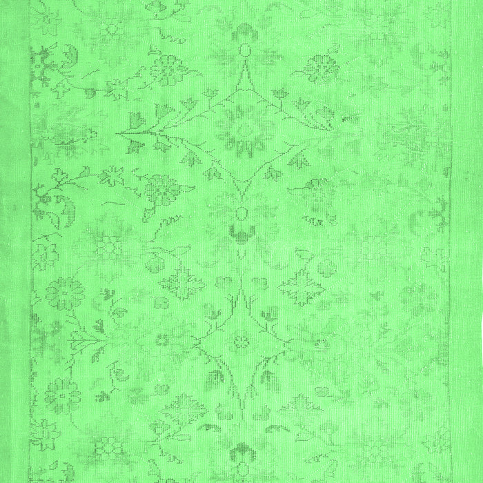 Abstract Emerald Green Contemporary Rug, con485emgrn