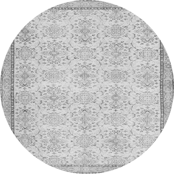 Machine Washable Abstract Gray Contemporary Rug, wshcon486gry