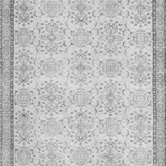 Abstract Gray Contemporary Rug, con486gry