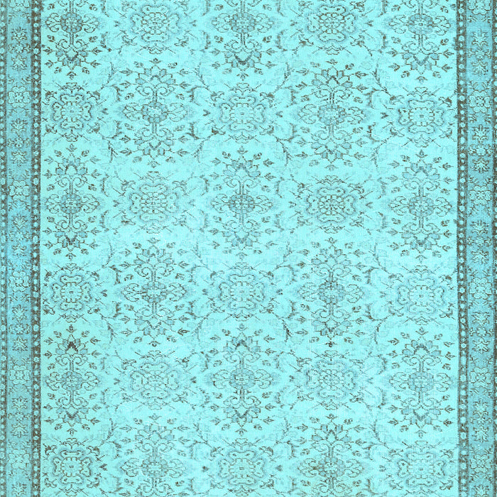 Machine Washable Abstract Light Blue Contemporary Rug, wshcon486lblu
