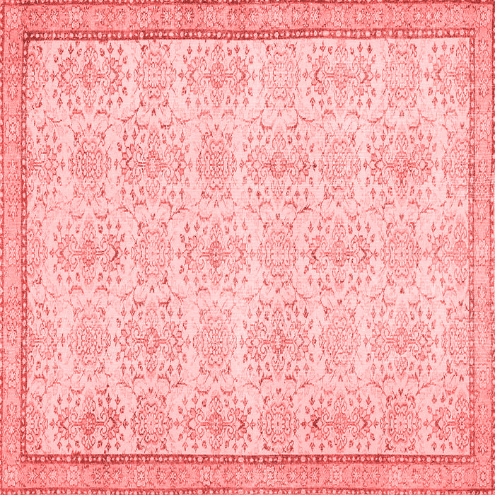 Abstract Red Contemporary Rug, con486red