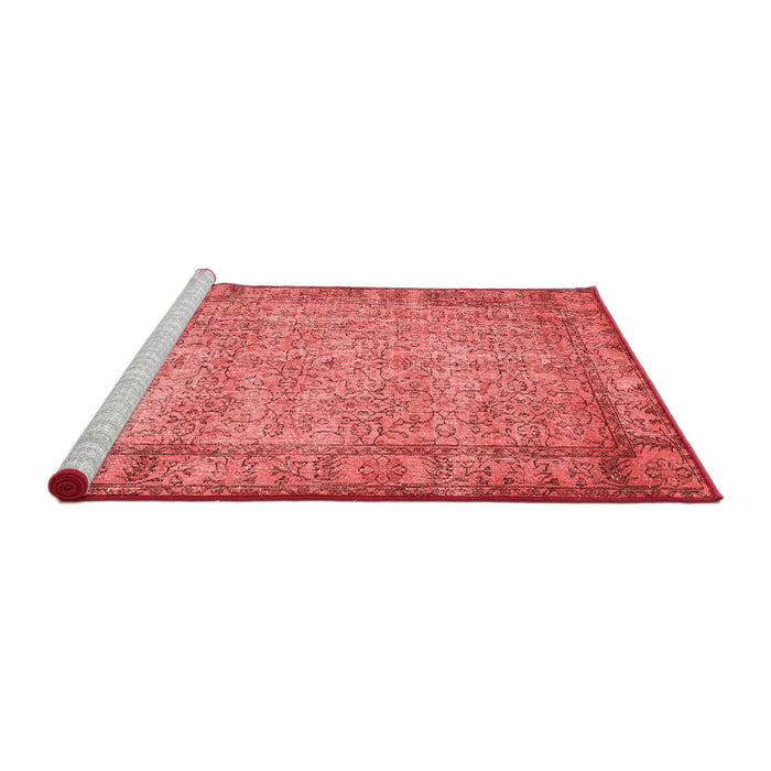 Contemporary Red Washable Rugs
