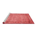 Contemporary Red Washable Rugs