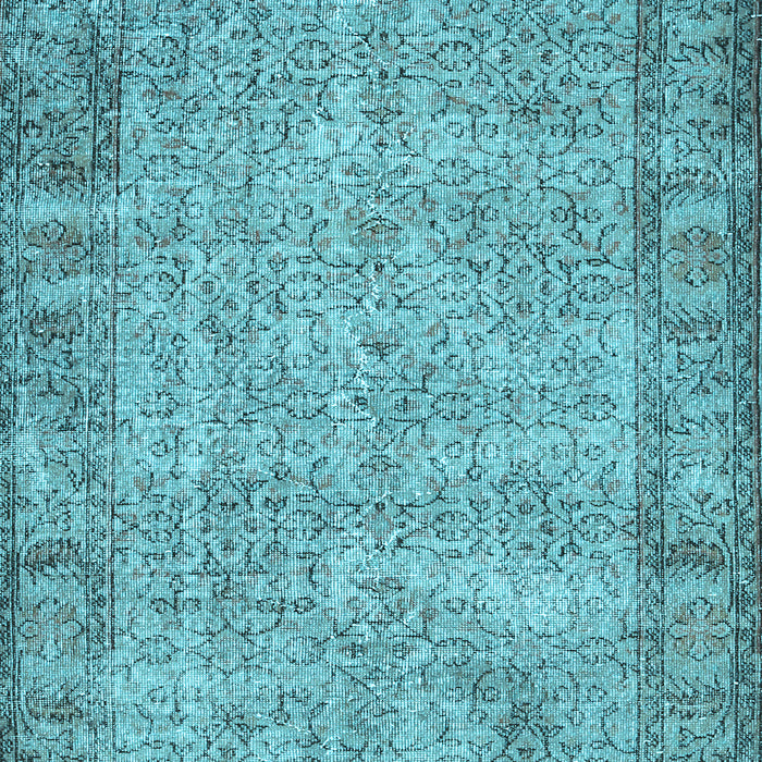 Machine Washable Abstract Light Blue Contemporary Rug, wshcon487lblu