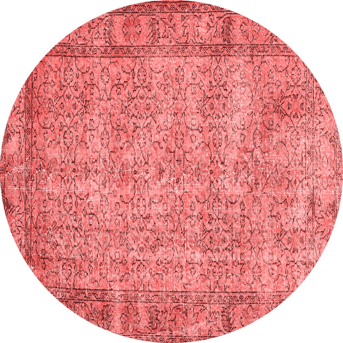 Machine Washable Abstract Red Contemporary Rug, wshcon487red