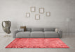 Contemporary Red Washable Rugs