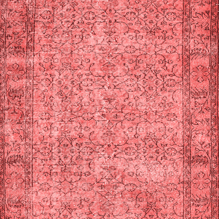 Abstract Red Contemporary Area Rugs