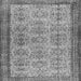 Serging Thickness of Abstract Gray Contemporary Rug, con488gry