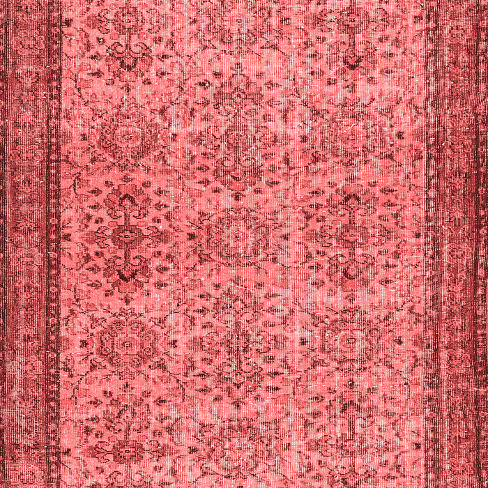 Machine Washable Abstract Red Contemporary Rug, wshcon488red