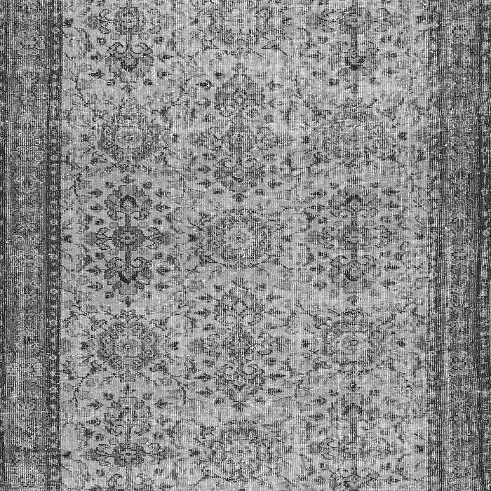 Serging Thickness of Machine Washable Abstract Gray Contemporary Rug, wshcon488gry