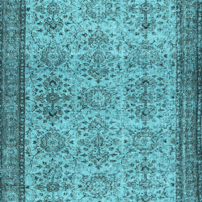 Abstract Light Blue Contemporary Rug, con488lblu