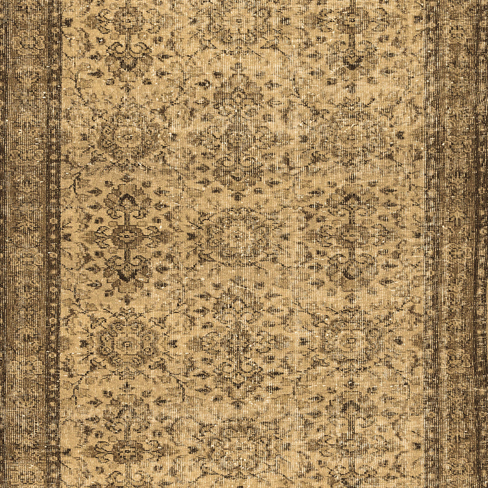 Machine Washable Abstract Brown Contemporary Rug, wshcon488brn