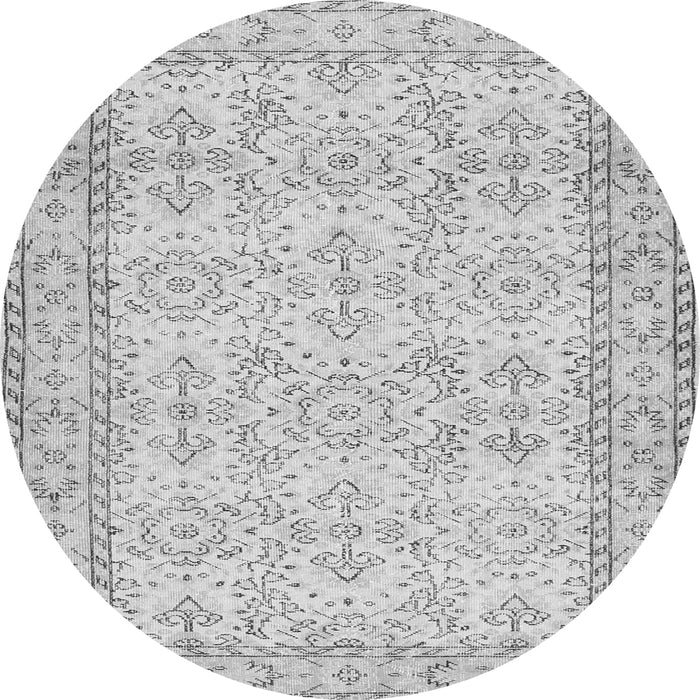 Machine Washable Abstract Gray Contemporary Rug, wshcon489gry