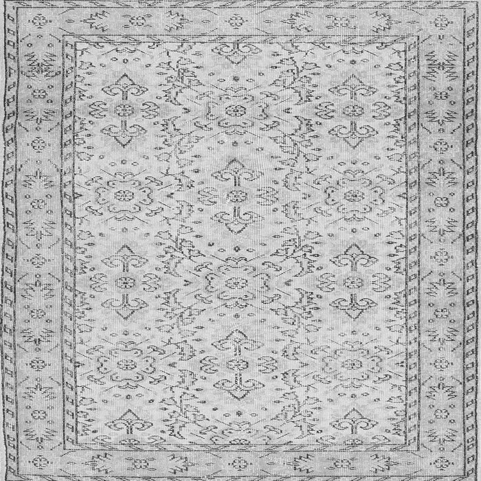 Serging Thickness of Abstract Gray Contemporary Rug, con489gry