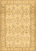 Machine Washable Abstract Brown Contemporary Rug, wshcon489brn