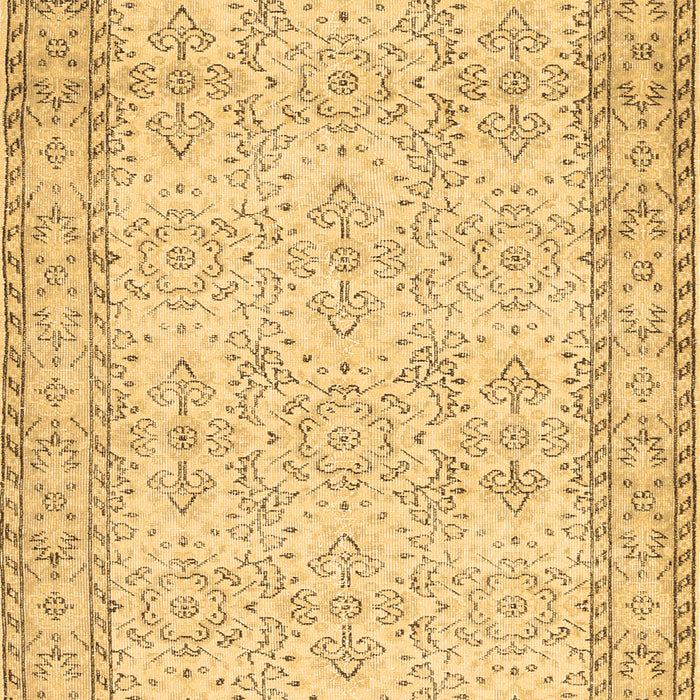 Machine Washable Abstract Brown Contemporary Rug, wshcon489brn