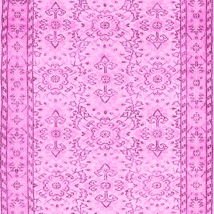 Abstract Pink Contemporary Rug, con489pnk