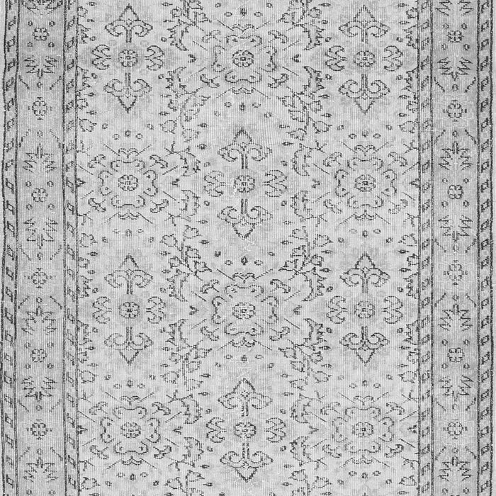 Abstract Gray Contemporary Rug, con489gry
