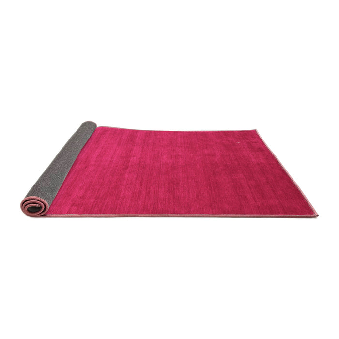 Sideview of Abstract Pink Contemporary Rug, con48pnk