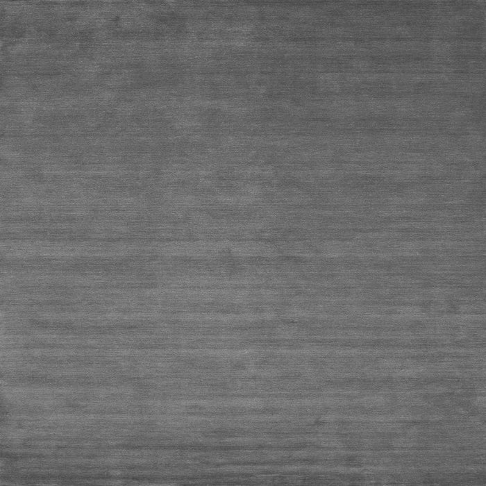 Round Machine Washable Abstract Gray Contemporary Rug, wshcon48gry