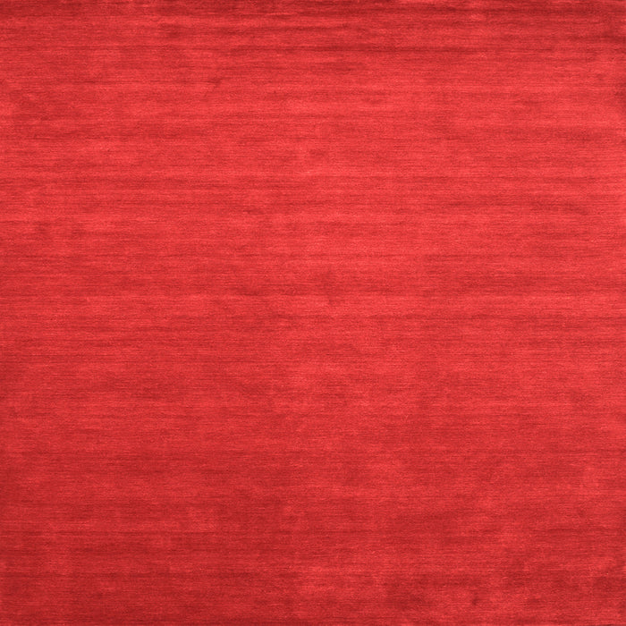 Serging Thickness of Abstract Orange Contemporary Rug, con48org