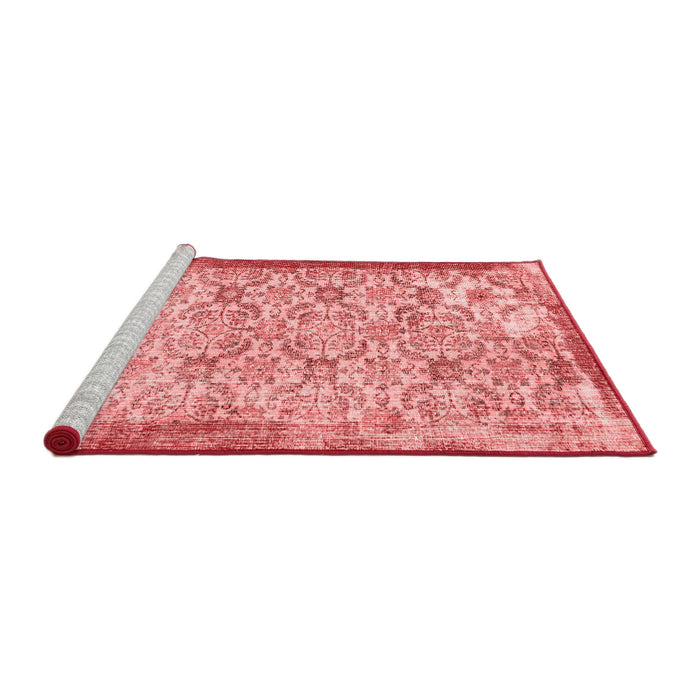 Contemporary Red Washable Rugs